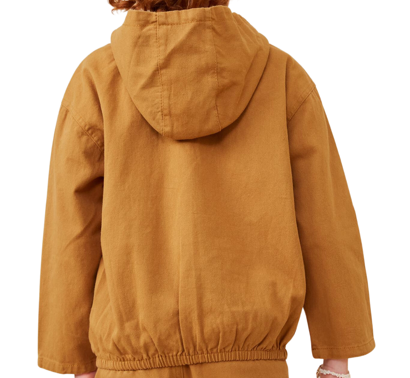 Kids Cargo Hoodie | Utilitarian Button Hooded Top